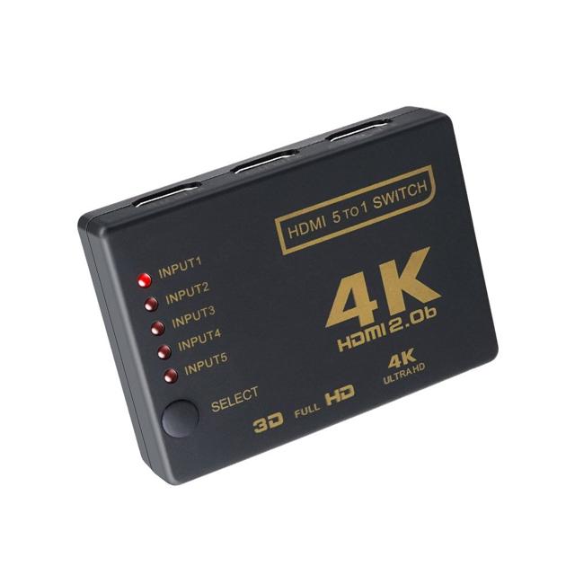 5x1 4K HDMI 스위치 선택기 입력5포트 / 리모컨 포함