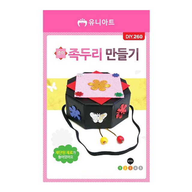 전통 족두리 만들기 키트, 아이 공예재료 미술놀이