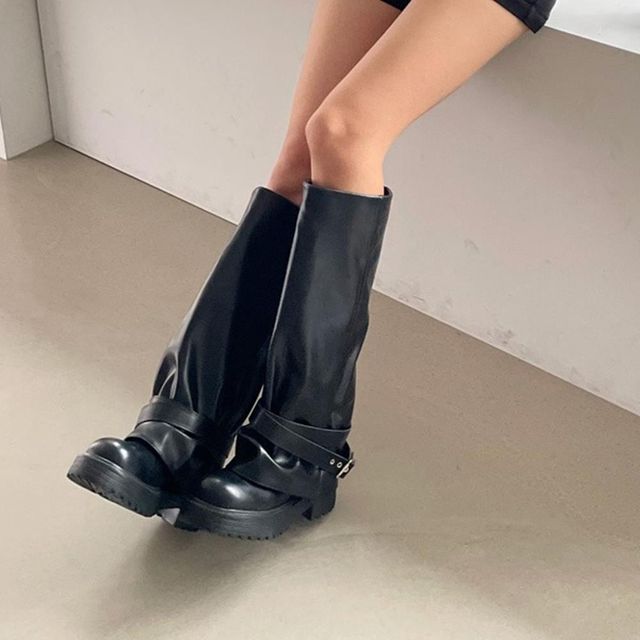 발목 여자롱부츠 미들부츠 가을신상 워커부츠 가을