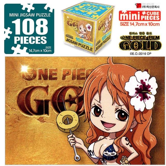 108pcs 학산퍼즐 원피스골드 직소퍼즐 나미