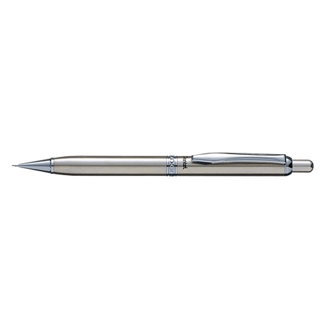 펜텔 스털링샤프 은색 0.5mm 1자루 볼펜형 샤프