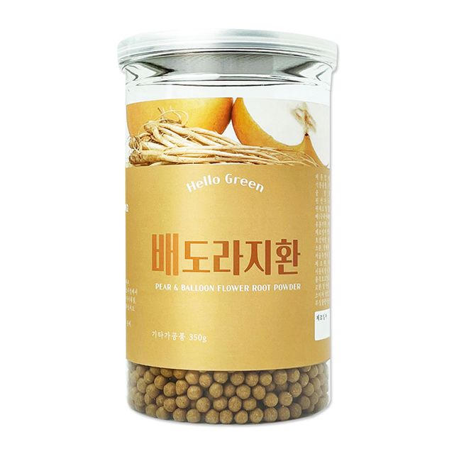 헬로우그린 국내산 배도라지환 350g(통)