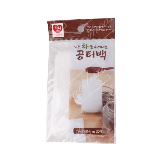 하나 공티백 30매입, 찻잎 꽃잎차 우리기 티백