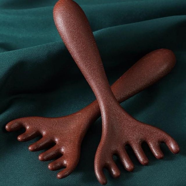 괄사 마사지빗 바디 림프 순환 관리 도구 휴대용 두피 손 발 목 얼굴