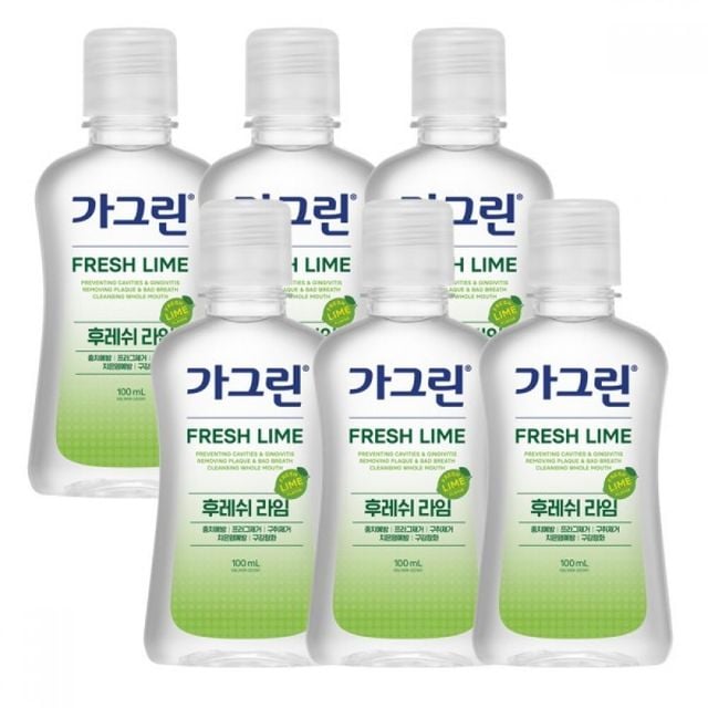 라임 향 구강 세정액 제거 구강