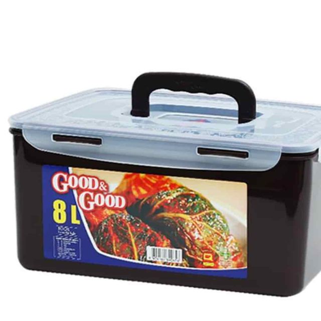 밀폐용기 8L 잡곡통 쌀보관용기 식품용기 장아찌용기
