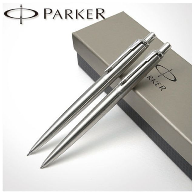 죠터 스텐레스 볼펜샤프세트 흑 PARKER 호환 고급 필기구