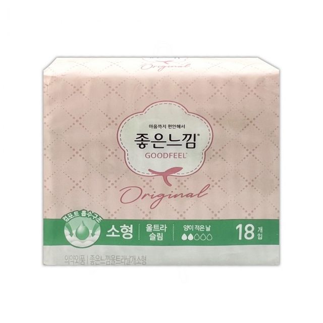 좋은느낌 울트라 18P 생리대(소형날개)