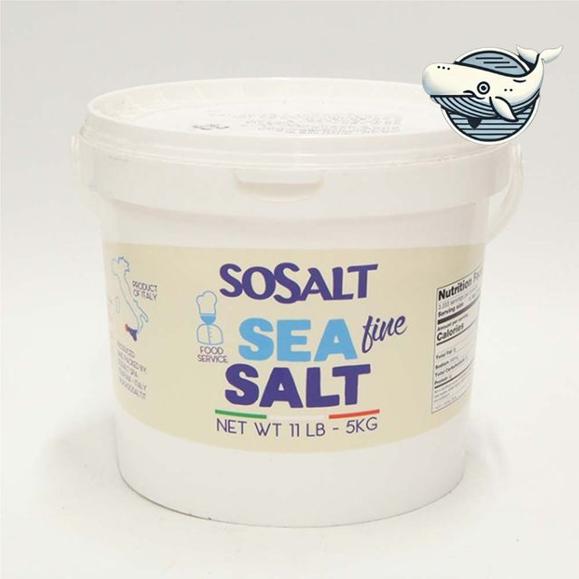 이탈리아산 고급 가는 소금 시칠리아 소금