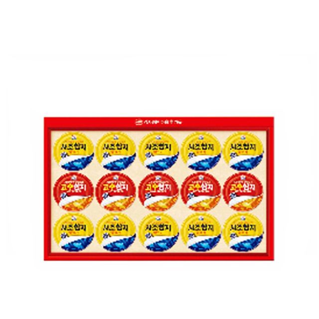 참치 선물세트 통조림 종합 직원 고추