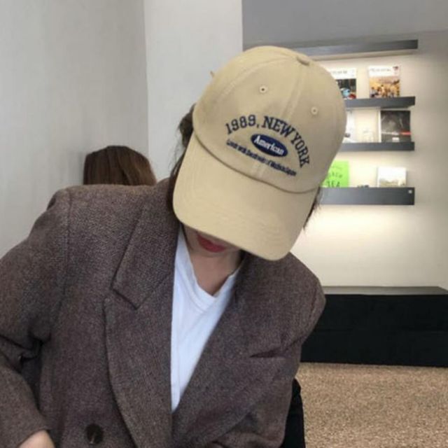 1989뉴욕 볼캡 남녀공용 모자 캡모자 야구모자 캐주얼 스트릿 패션 스포츠 남성 레트로