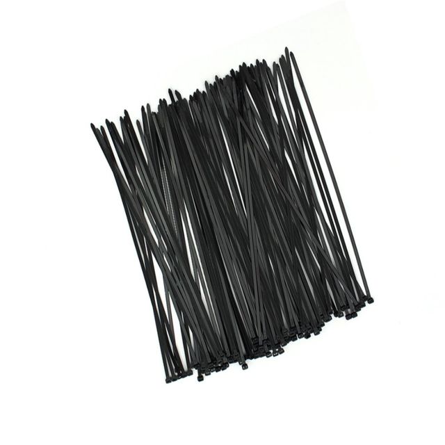 블랙 케이블타이 100p 8.8x1220mm 다용도케이블타이 케이블홀더 전선정리타이