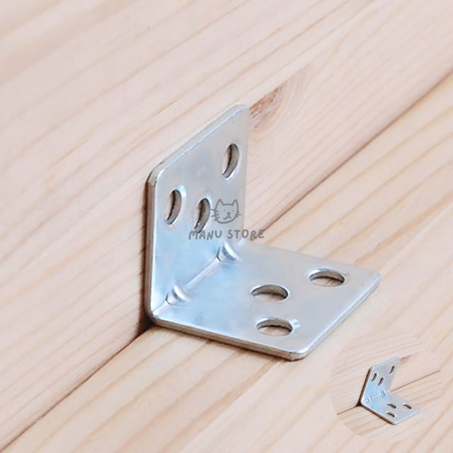 DIY자재 가구꺽쇠 꺽쇠 30X25 백색