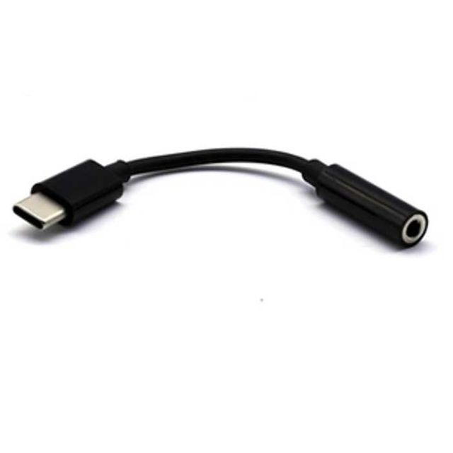 USB 타입 C to 3.5mm 스테레오 AUX 젠더 블랙