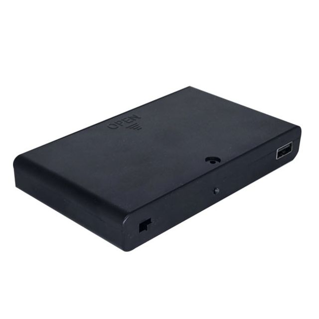 AA 8구 USB 커버홀더 건전지 배터리 스위치 케이스