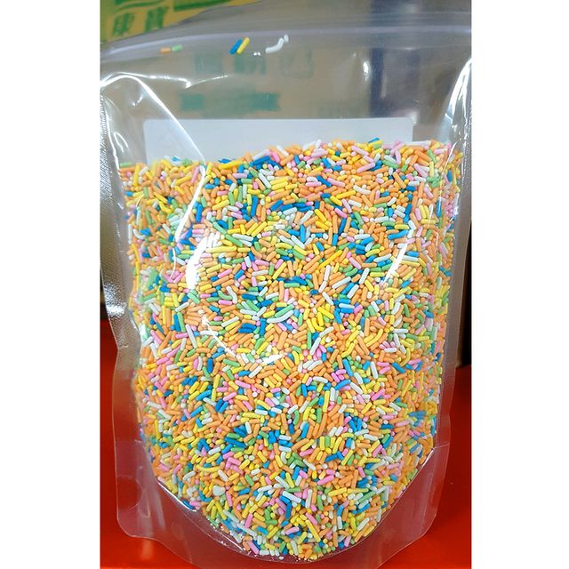 레인보우스프링클(380g)X18 제빵재료 레인보우 여러색