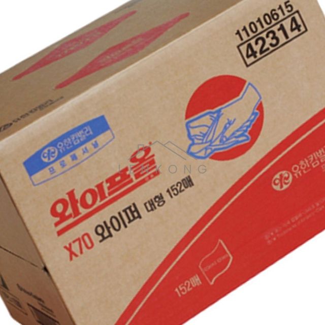 기름제거 청소포걸레 와이프올 대형 페이퍼타월 152매