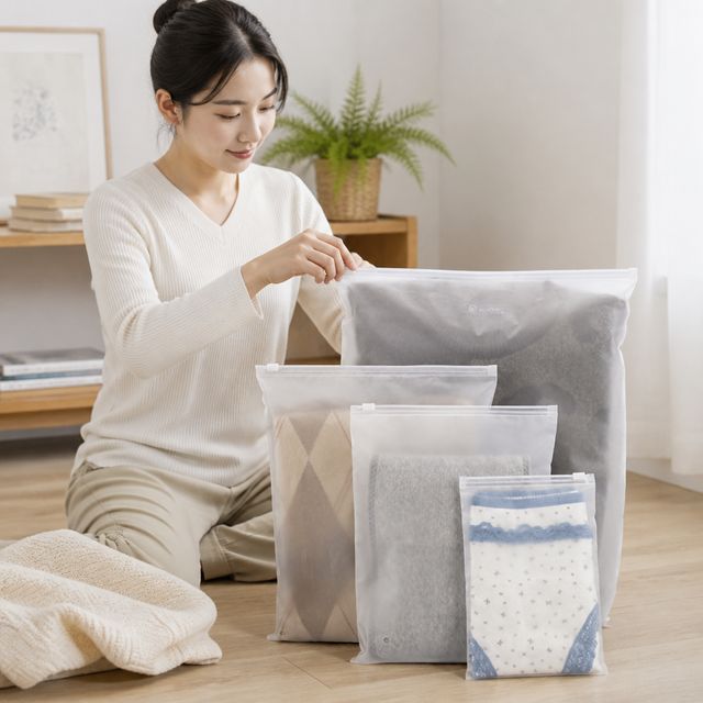 주방 지퍼백 보관 파우치, 밀봉 비닐팩 소모품
