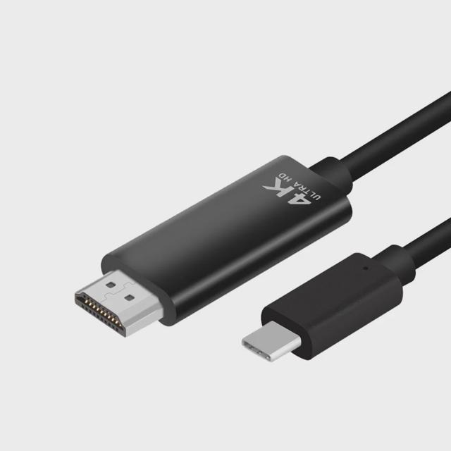 4K 휴대폰 미러링케이블 3M C타입 USB to HDMI 티비