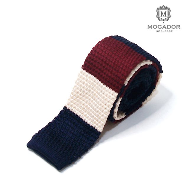 모가도르 브랜드 니트 necktie 선물용 셔츠 넥타이