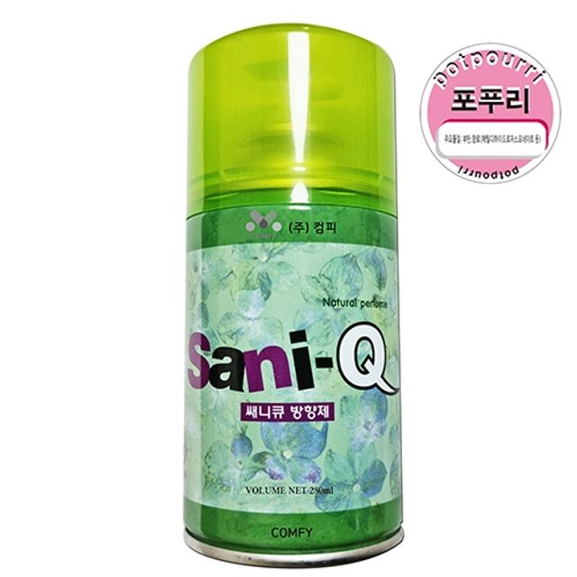 쌔니큐)자동분사기리필(포푸리향/280ml)