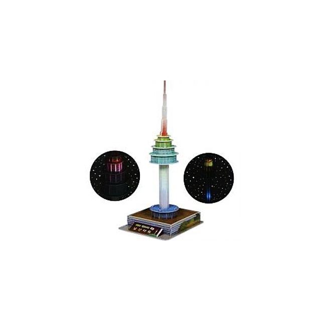 크래커) 챔버아트 3D입체퍼즐 LED남산타워