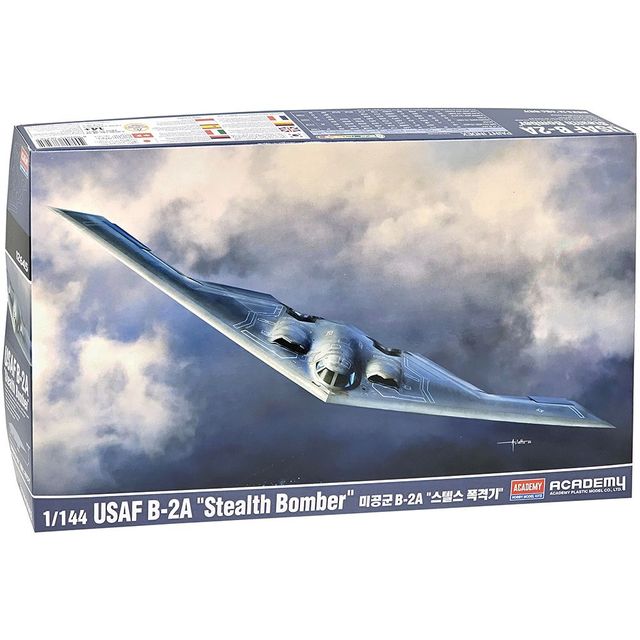아카데미과학 미공군 B-2A 스텔스폭격기 프라모델 전투기 조립 장난감 선물