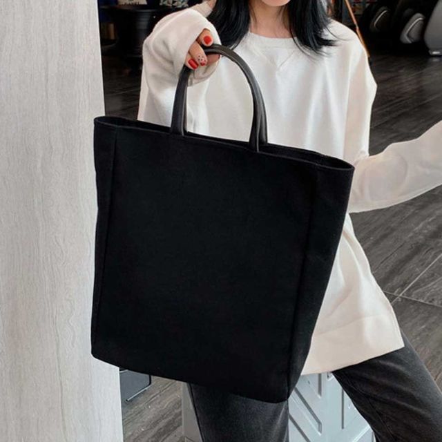 베이직 데일리 토트백 사계절 넉넉한수납 캐주얼가방