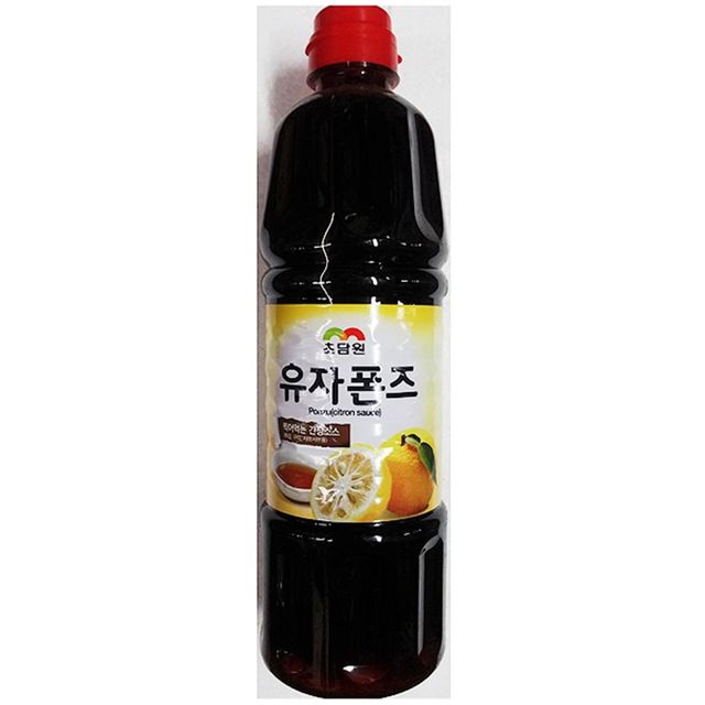 유자 소스 초담원 햇살내음 0.9L 업소용 액상 소스
