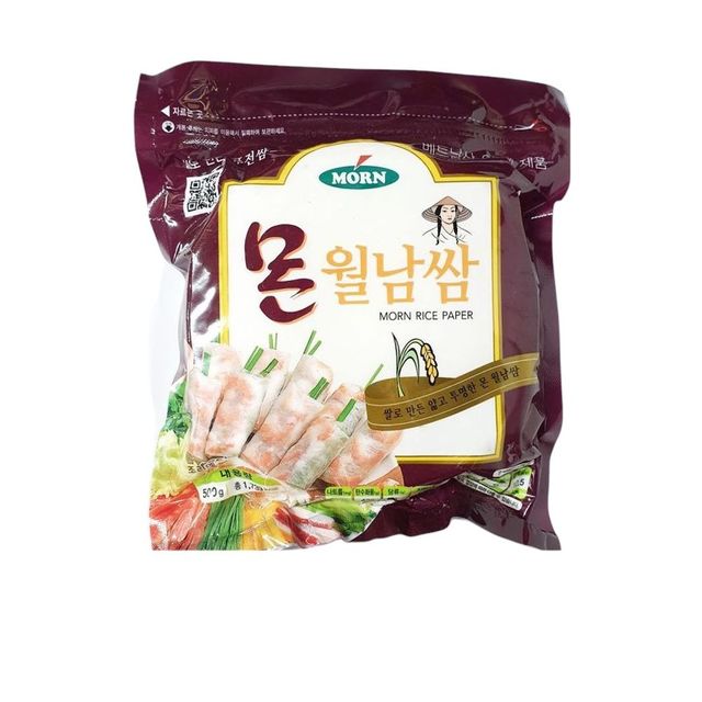 식자재 식재료 도매 원형월남쌈 16cm 몬 500g 1개