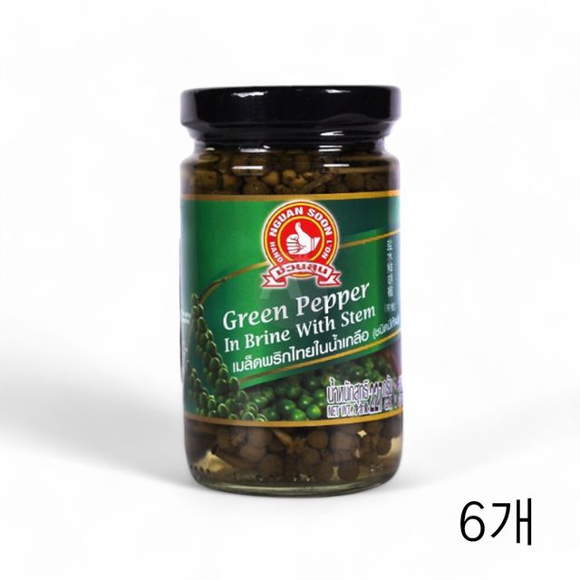 엠앤에프 그린페퍼콘 227g X 6개 녹색후추 푸른후추