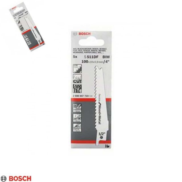 보쉬 철재용 컷소날 S511DF 5PCS 목재 금속용 목재용컷소날 커터날 컷쏘날 컷쇼날