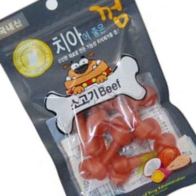 강아지치아껌 강아지개껌 강아지소고기간식