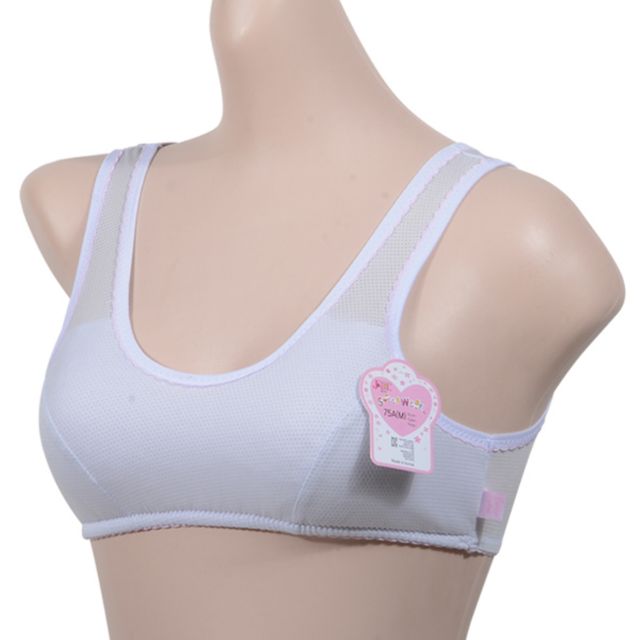 중학생브라 청소년언더웨어 스포츠 1단계브라