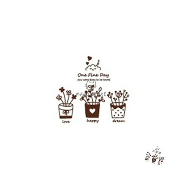 아이방꾸미기 월데코스티커 다크브라운