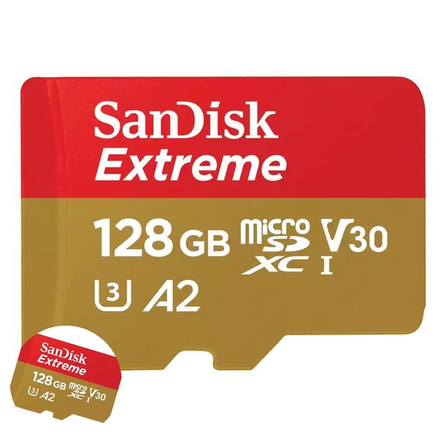 휴대용메모리카드 속도빠른SD카드 Extreme microSD 128GB 메모리카드
