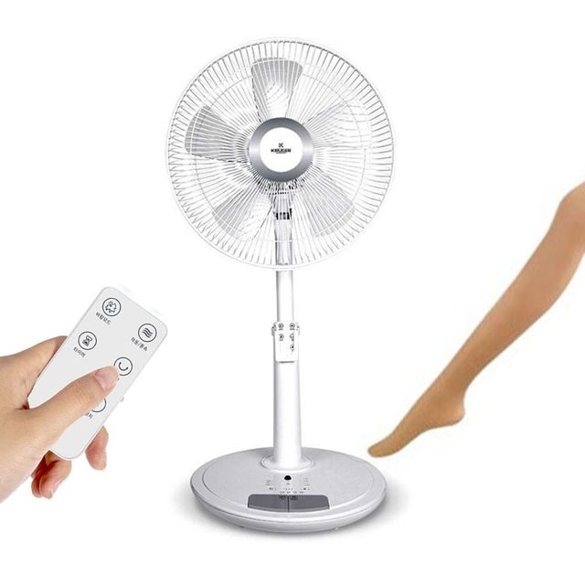 발조작 전자송풍기 리모트제어 스탠드용 팬 14형