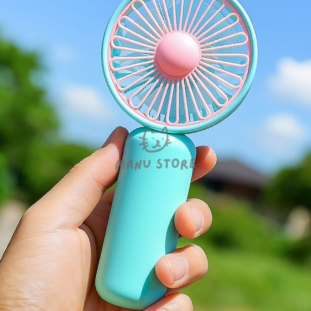탁상선풍기 책상선풍기 휴대용 선풍기 블루