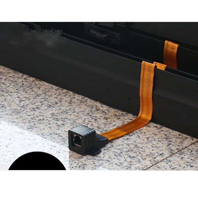 NETmate NM-WF05B 창틀 통과형 랜 필름 케이블 220mm