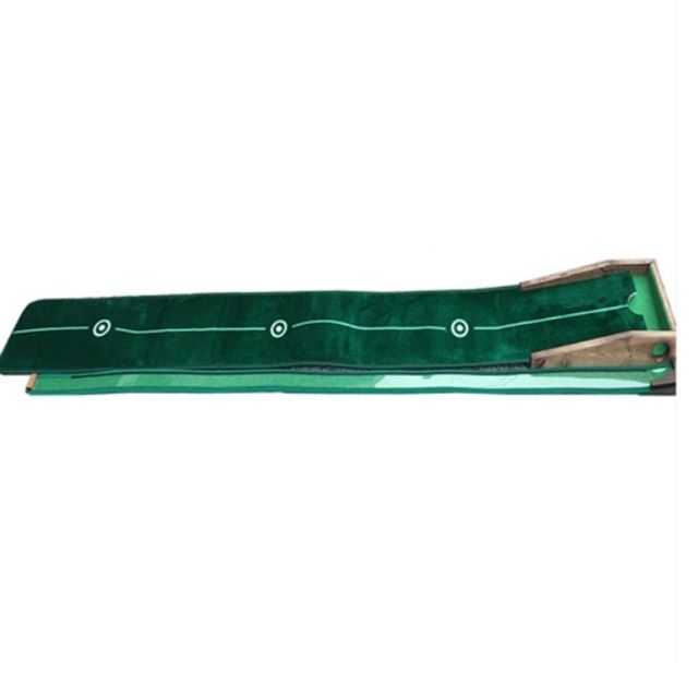 다우리 골프 퍼팅 매트 실내 연습 퍼터 25x230cm 퍼팅홀컵 퍼팅매트