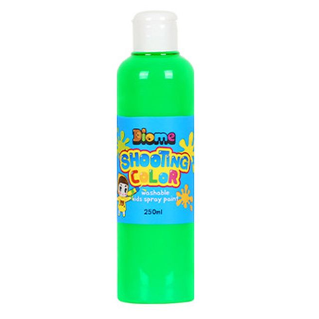 컬러 미술놀이 형광초록 낱색 250ml 물감 스프레이
