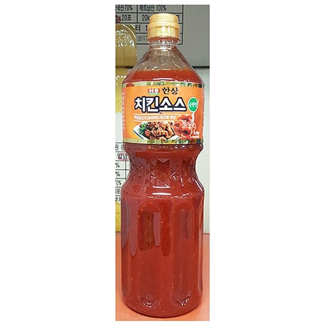 순한맛 치킨 소스 HS 2.1kg 액상 양념 업소용 식당용
