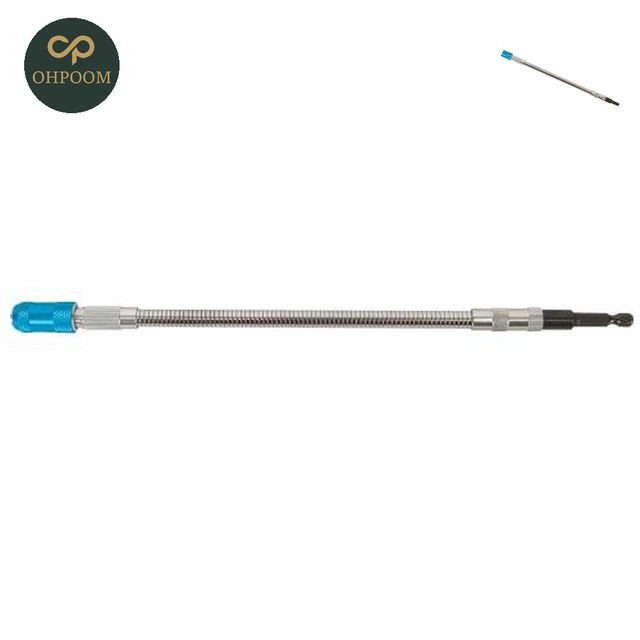 복스연결대 드릴부속 롱비트소켓 플렉시블비트홀더 QFBH300 (1/4 x300mm) 1EA
