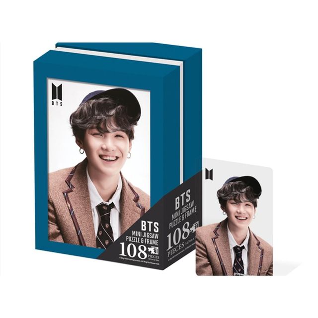 BTS 슈가 직소퍼즐 퍼즐액자 맞추기 그림 108피스