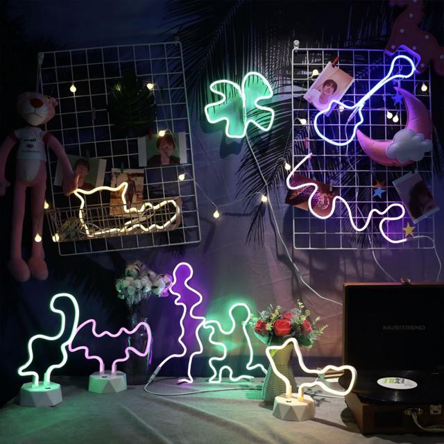 DGITEM DIY 플랙시블 LED 네온바 셀프 무드등 취침등