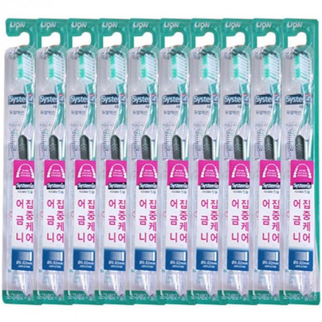 듀얼액션 어금니 치면 플라그 제거 칫솔 세정용