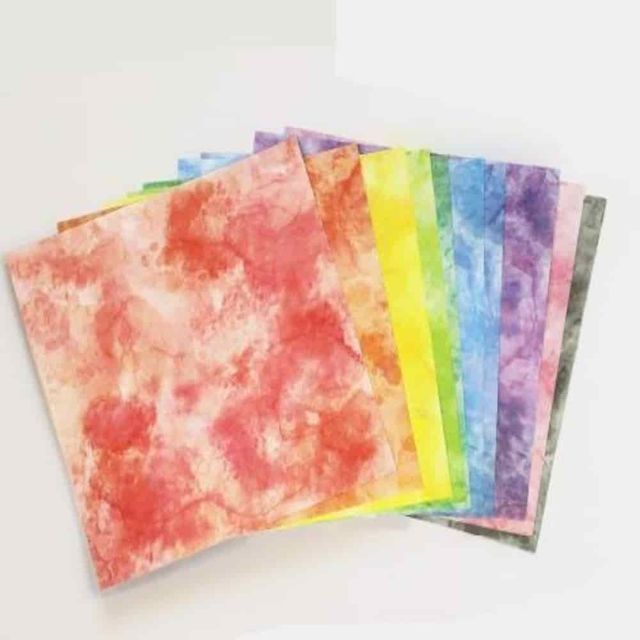 수채화색종이 100매 만들기DIY 미술용품 미술재료 색종이접기