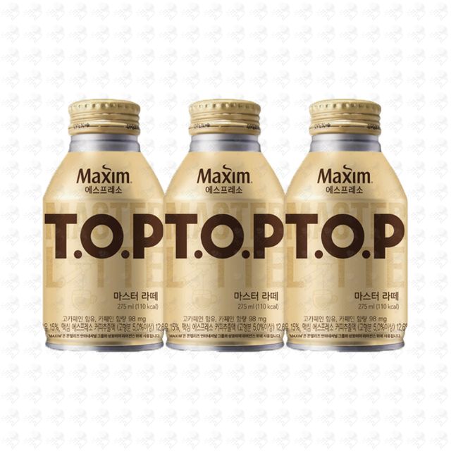 티오피 마스터라떼 275ml 3개
