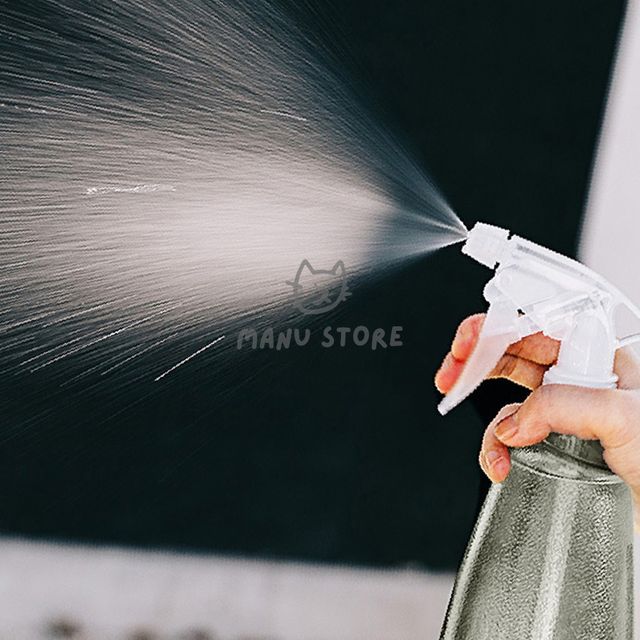 헤어분무기 방역물품 반투명 분무기 500ml 그레이