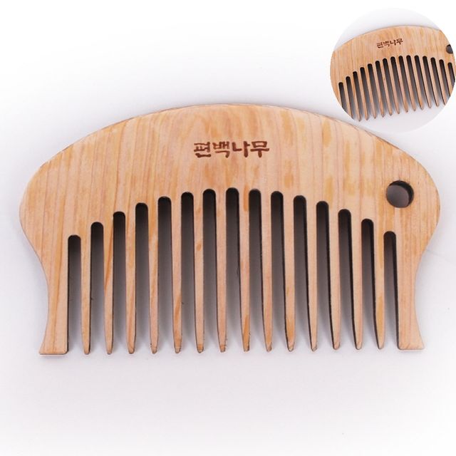 얼굴괄사 괄사마사지기 편백나무 괄사빗